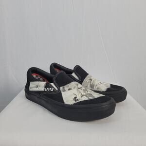 Vans x Sailor Moon Skate Slip-On Pretty Guardians Pop Cush men's 7.5 Black